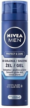 Nivea Protect Care Żel Do Golenia Nawilża 200ml