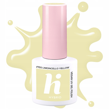 Hi Hybrid Lakier Hybrydowy Do Paznokci 155 Limoncello Yellow Limonkowy