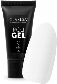 Claresa Poli Gel Akrylożel Budujący Clear 30g