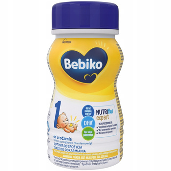 Bebiko Nutriflor Expert 1 Mleko Początkowe Od Urodzenia Dla Niemowlaka 200g