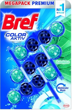 Bref Color Active Eukaliptus Zawieszka Do WC Kulki Barwiące x 3