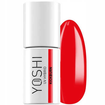 Yoshi Neonarchy Lakier Hybrydowy Do Paznokci Czerwony 233 Kickburn 6ml