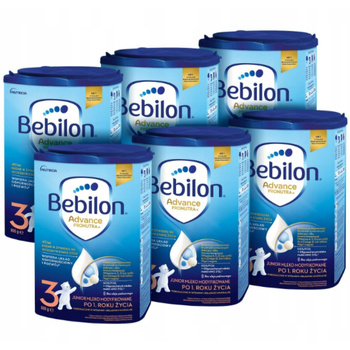 Bebilon Pronutra Advance Odżywcza Formuła Na Bazie Mleka 3 Zgrzewka 800gx6