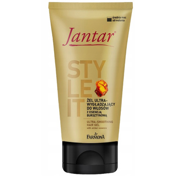 Jantar Żel Ultra- Wygładzający Do Stylizacji Włosów z Bursztynem 200ml