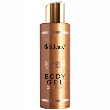 Silcare So Rose So Gold Rozświetlający Żel Do Ciała Drobinki Złota 150ml