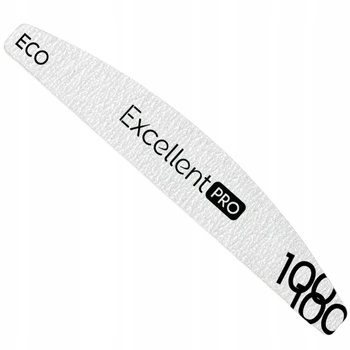 Excellent PRO ECO Pilnik Do Paznokci Łódka Zebra Uniwersalny 5mm 100/100