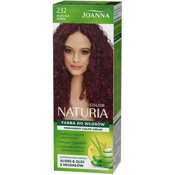 Joanna Naturia Color Nawilżająca Farba Do Włosów Aloes 232 Dojrzała Wiśnia