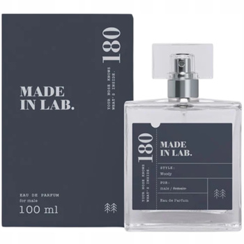 Made In Lab 180 EDP Woda Perfumowna Męska Świeża Owocowo Drzewna 100ml