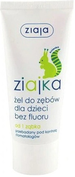Ziaja Ziajka Żel Do Zębów Bez Fluoru Dla Dzieci