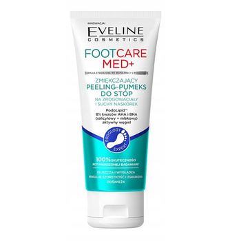 Eveline Foot Care Med+ Zmiękczający Peeling Pumeks Do Stóp Suchych 100ml