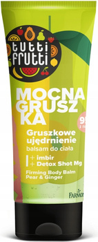 Tutti Frutti Mocna Gruszka Balsam Do Ciała Gruszkowe Ujędrnienie  400ml