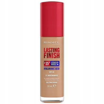 Rimmel Lasting Finish 35HR Nawilżający Podkład Do Twarzy 203 True Beige