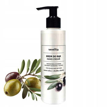 Venita Krem Do Rąk Skóry Suchej Szorstkiej Ochronnny Słodka Oliwka 200ml