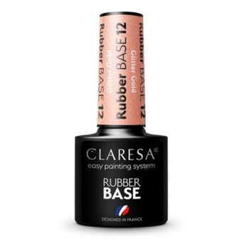 Claresa Rubber Base Baza Kauczukowa Hybrydowa 12