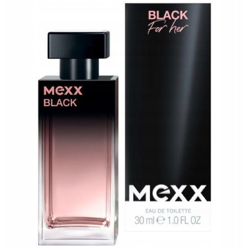 Mexx Black For Her EDT Woda Toaletowa Damska Nuty Kwiatowo Owocowe 30ml