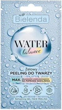 Bielenda Water Balance Żelowy Peeling Do Twarzy 7g