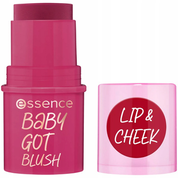 Essence Baby Got Blush Rozświetlający Róż Do Policzków w Sztyfcie 50 Cherry
