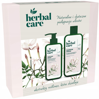 Herbal Care Ja艣min Zestaw Prezentowy Kosmetyk贸w Szampon Od偶ywka Do W艂os贸w