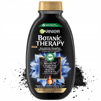 Garnier Botanic Therapy Oczyszczający Szampon Do Włosów z Węglem 400ml