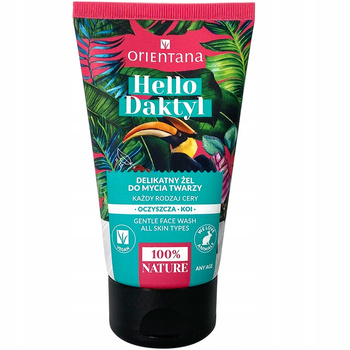 Orientana Hello Daktyl Delikatny Żel do Mycia Twarzy Oczyszczający 125ml