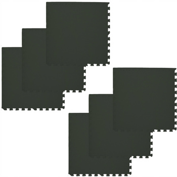 Mata Piankowa Składana Na Siłownię Do Ćwiczeń Jogi Puzzle Mocna 60x60cm x 6