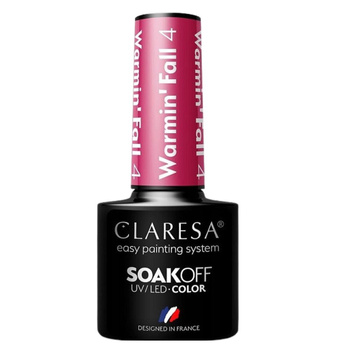 Claresa Lakier Hybrydowy Warmin’ Fall 4 5g