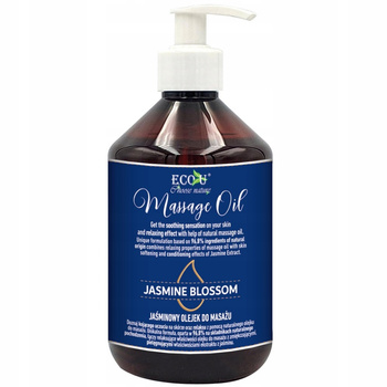 ECO-U Massage Oil Olejek Do Masażu Ciała Jasmine Blossom Jaśmin 500ml