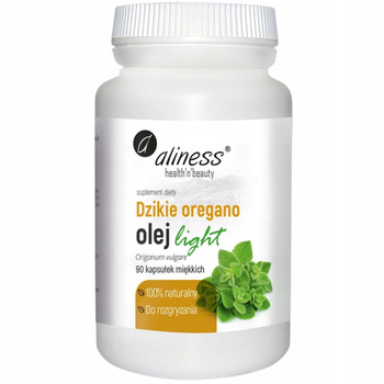 Aliness Dzikie Oregano Olej Light Do Rozgryzania Suplement Diety 90 Kaps