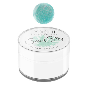 Yoshi Żel Budujący UV LED Sea Story Ocean Odyssey z Drobinkami Morski 15ml