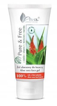 AVA PURE FREE Aloesowy Kojący Żel do Twarzy 100ml