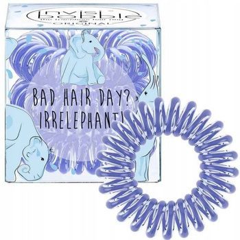 Invisibobble Gumki Do Włosów Sprężynki Bad Hair Day Irrelephant 3 sztuki