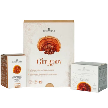 Orientana Get Ready Zestaw Prezentowy Damski Krem Do Twarzy Serum Pod Oczy