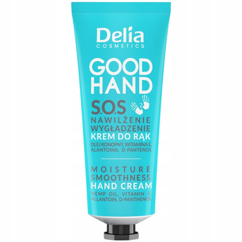 Delia Good Hand SOS Silnie Nawilżający Krem Do Rąk z Olejem Konopnym 75ml