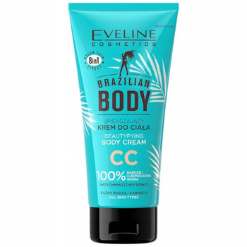 Eveline Brazilian Body Upiększający Krem CC Koloryzujący Do Ciała 140ml