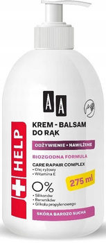 AA Help Krem Balsam d Rąk Skóra Bardzo Sucha 275ml