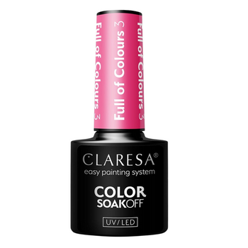 Claresa Lakier Hybrydowy Full Of Colours 3 5g