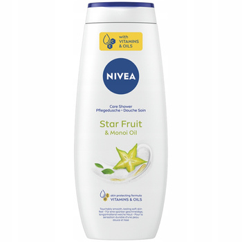 Nivea Star Fruit Monoi Oil Kremowy Owocowy Żel Pod Prysznic Karambola 500ml