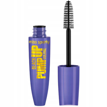Miss Sporty Pump Up Black Volume Pogrubiający Tusz Do Rzęs 001 Czarny 12ml