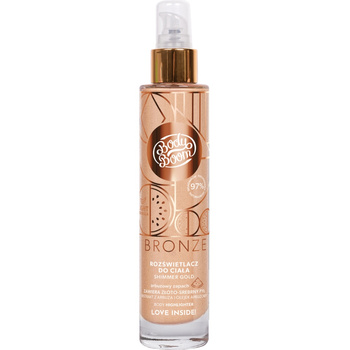 Body Boom Rozświetlacz Do Ciała Olejkowy Shimmer Gold Złote Drobinki 100ml