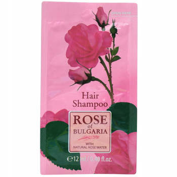 Rose of Bulgaria Szampon Do Włosów Różany Woda Różana Mini Saszetka 12ml