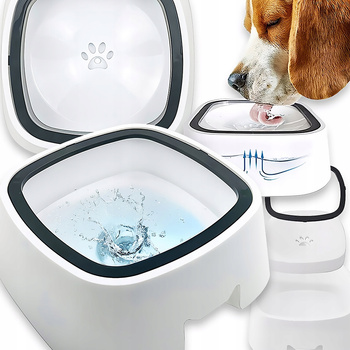 Pupilo Miska Na Wodę Niechlapiąca Dla Zwierząt Pupila Psa Kota Antypoślizgowa 1,5L