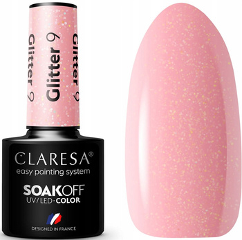 Claresa Lakier Hybrydowy Glitter 1 5g