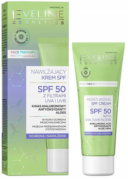 Eveline Nawilżający Krem z Filtrem 50 SPF 30ml