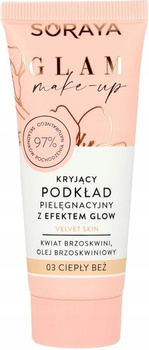 Soraya Glam Make Up Podkład Kryjący 03 Ciepły Beż