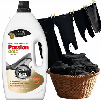 Passion Gold Black Aktiv Gel Żel Do Prania Czarnego i Ciemnego 100 Prań 4L