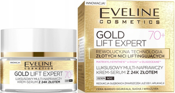 Eveline Krem Serum GOLD LIFT EXPERT 24k złoto 70+