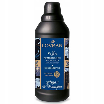 LOVRAN Koncentrat Do Płukania Tkanin Argan Vanilla Waniliowy 50 Prań 1L